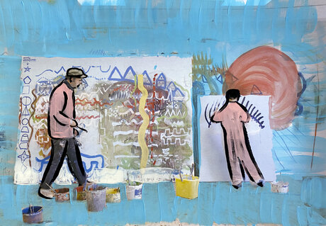 Veranstaltungen in Berlin: Gemeinschaftsbilder: Malerei-Workshop für alle Altersgruppen