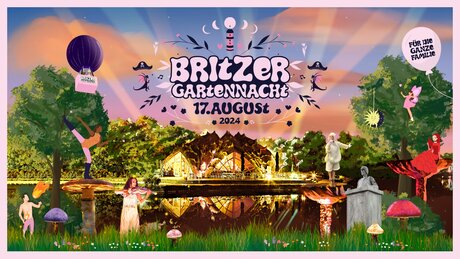 Key visual, Britzer Gartennacht 2024