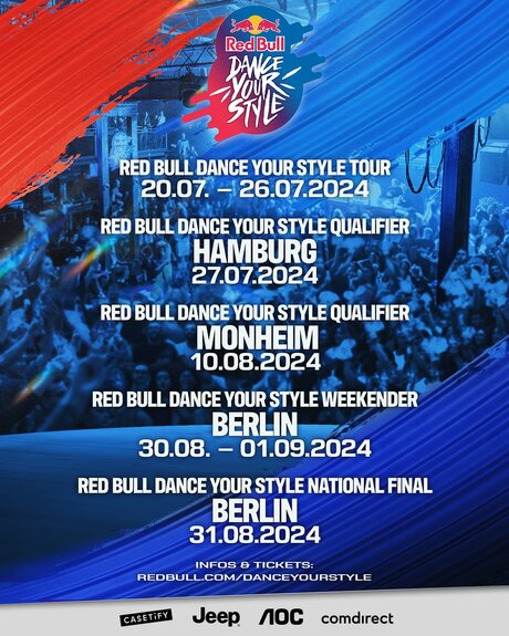 POSTER Red Bull Dance Your Style 2024