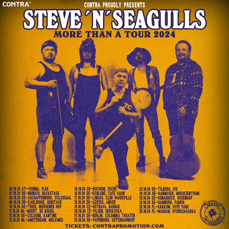 STEVE´N´SEAGULLS - More than a Tour 2024