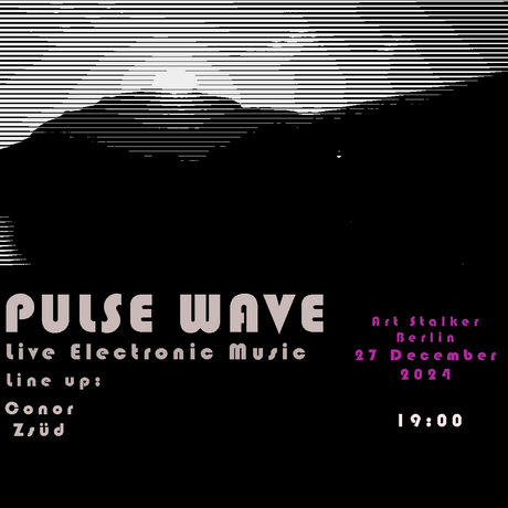 KEY VISUAL Pulse Wave: Live Electronic Music Night