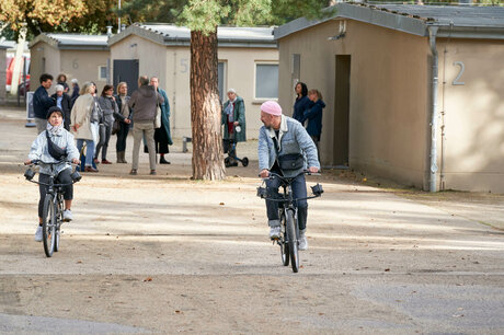 Radtour mit der App „Human Commodity“