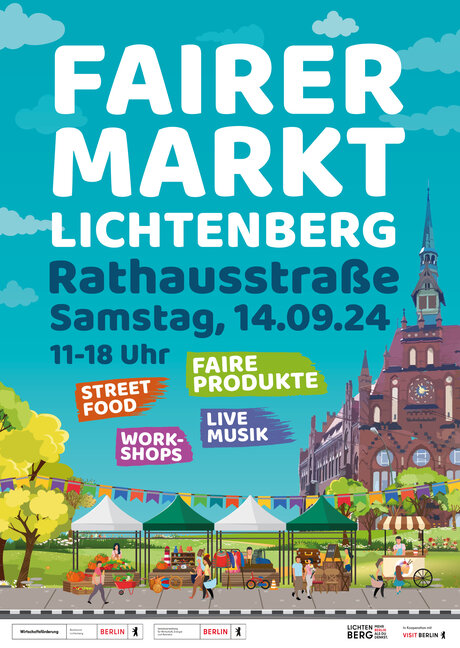 Fairer Markt Rathauspark Lichtenberg