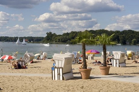 Beach and swimming Strandbad Wannsee Beach and swimming Strandbad Wannsee in Berlin
