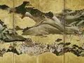 Szene aus der Geschichte vom Prinzen Genji_Miyuki, Detail Szene aus der Geschichte vom Prinzen Genji_Miyuki, Detail