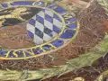 Prunktisch in Boulletechnik aus dem Heidelberger Schloss, Detail der Tischplatte, Johann Daniel Sommer, Heidelberg (?) 1684 Prunktisch in Boulletechnik aus dem Heidelberger Schloss, Detail der Tischplatte, Johann Daniel Sommer, Heidelberg (?) 1684