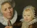 Frans Hals, Catharina Hooft mit ihrer Amme, Detail, um 1619/20 Frans Hals, Catharina Hooft mit ihrer Amme, Detail, um 1619/20