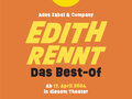 KEY VISUAL Ades Zabel & Company: EDITH RENNT – das Best-Of