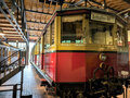 Ein historischer S-Bahnwagen aus dem Jahr 1928