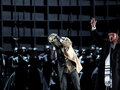 Vitalij Kowaljow als Zaccaria, Johan Reuter als Nabucco, Chor der Deutschen Oper Berlin.Bernd Uhlig