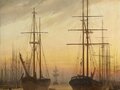 Caspar David Friedrich "Hafen", 1815/1816