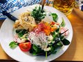 Bayrischer Salat im Hofbräu Wirtshaus Berlin
