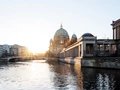 Berlin Cathedral  Sight Berlin Cathedral at sunrise