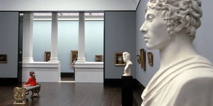 Old National Gallery: Karl-Friedrich-Schinkel-Saal Old National Gallery in Berlin: Karl-Friedrich-Schinkel-Saal