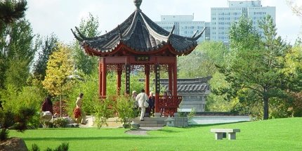 Gardens of the World/ IGA Berlin 2017 Gardens of the World/ IGA Berlin 2017. In the background: Marzahn