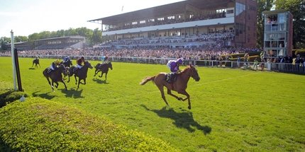 Race track Hoppegarten Rennbahn Hoppegarten -  race track near Berlin