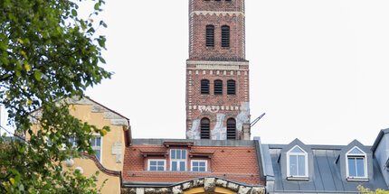 Schrotkugelturm im Kaselkiez in Berlin