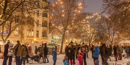 Weihnachtsmarkt auf dem Richardplatz: Rixdorfer Weihnachtsmarkt Weihnachtsmarkt am Richardplatz in Berlin