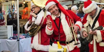 Weihnachten im Westend: Jazz Nikoläuse Weihnachten im Westend: Jazz Nikoläuse