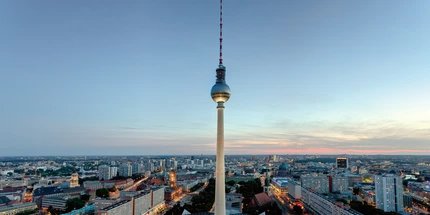 Berlin Television Tower View of the Berlin city centre with the television tower