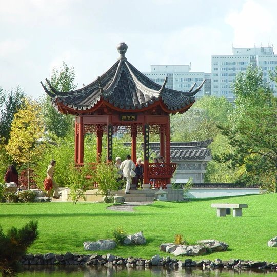 Gardens of the World/ IGA Berlin 2017 Gardens of the World/ IGA Berlin 2017. In the background: Marzahn