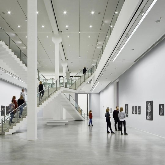 Berlinische Galerie Interior of the Berlinische Galerie in Berlin