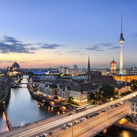 Berlin-Panorama with TV Tower Berlin-Panorama with TV Tower