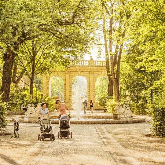 Volkspark Friedrichshain Fairytale Fountain in Volkspark Friedrichshain