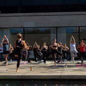 Veranstaltungen in Berlin: Yoga im Garten