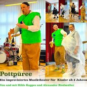 Pott-Pürée - Improvisiertes Musiktheater, Flyer