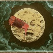 Die Reise zum Mond (La voyage dans le lune). Georges Melies. F 1902 (c) Creatice Commons