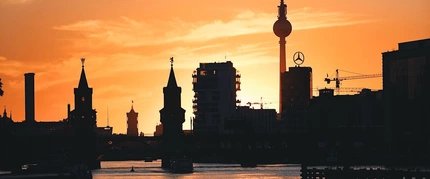 Spreepanorama am Abend Spreepanorama am Abend