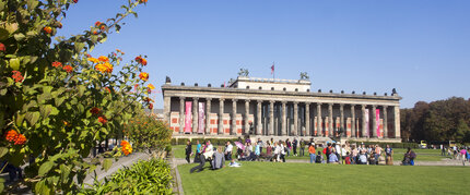 Altes Museum y vista del Lustgarten