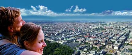 Panoramapunkt Berlin - Blick über Berlin Panoramapunkt Berlin - Blick über Berlin