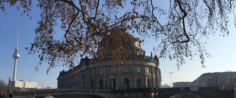 Das Bode-Museum im Winter Bode-Museum im Winter