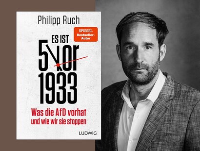 KEY VISUAL Philipp Ruch: Es ist 5 vor 1933. Was die AfD vorhat und wie wir sie stoppen