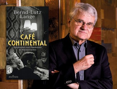 KEY VISUAL Bernd-Lutz Lange: Café Continental. Geschichten und Plaudereien an Marmortischen