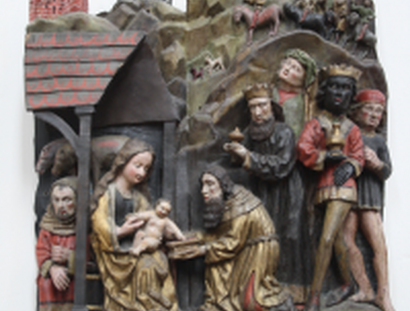 Veranstaltungen in Berlin: Warum wir Weihnachten feiern - Bilder in der St. Marienkirche erzählen