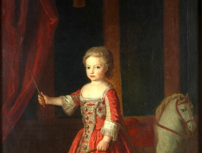 Friedrich Wilhelm Weidemann: Prinz Ludwig Karl Wilhelm von Preußen als Kind (1717-1719)