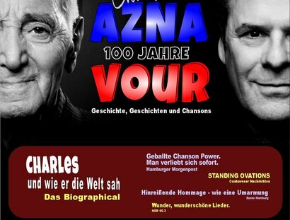 POSTER 100 Jahre Charles Aznavour