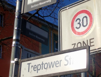Mauerweg in Treptow/Neukölln