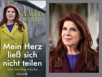 KEY VISUAL Claudia Wenzel: Mein Herz ließ sich nicht teilen. Eine Wendegeschichte
