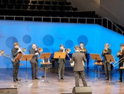 Posaunenklasse der Hochschule für Musik Dresden