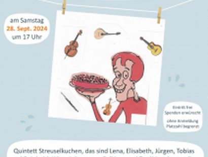KEY VISUAL Konzert: Quintett Streuselkuchen