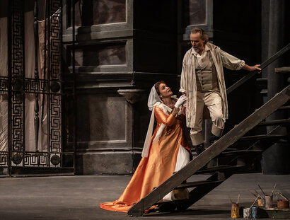 Carmen Giannattasio als Tosca, Martin Muehle als Mario Cavaradossi