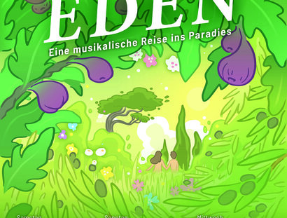 Plakat, EDEN - Eine musikalische Reise ins Paradies