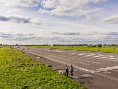 Boden auf dem Tempelhofer Feld