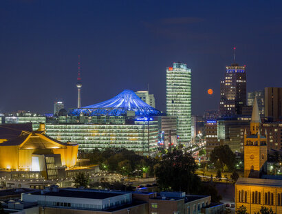 Philharmonie Berlin mit Potsdamer Platz