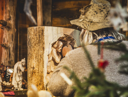 Arte y artesanía en el mercado de Navidad