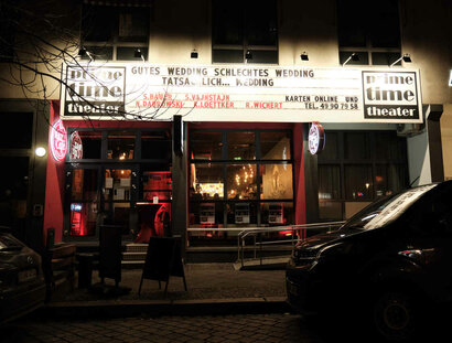 Prime Time Theatre a Berlino, ingresso